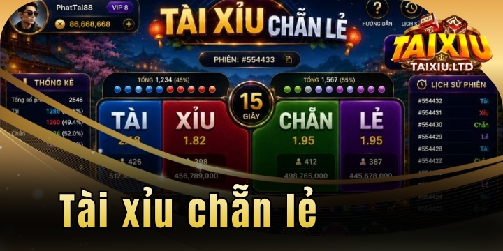 Tài xỉu chẵn lẻ - Xu hướng cá cược và chiến thuật làm chủ bảng vị 5 Tài xỉu chẵn lẻ - Xu hướng cá cược và chiến thuật làm chủ bảng vị